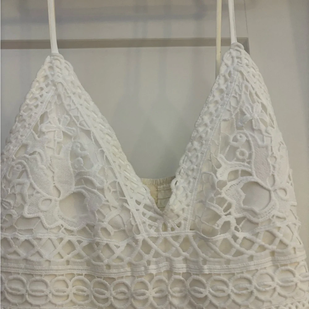 Say What? Cream Midi dress. - Picture 3 of 7